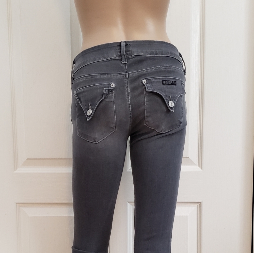 Hudson Gray Collin Flap Skinny Jeans Women’s Size 26